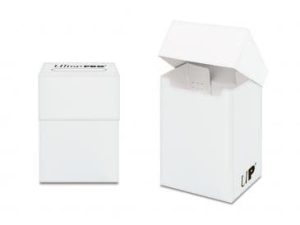 Ultra PRO - PRO 80+ Card Deck Box (White) - Protect Valuable Sports cards