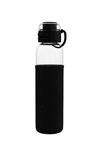 SOMA Glass Water Bottle with Silicone Sleeve SOMA Glass Water Bottle with Silicone Sleeve