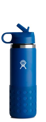 Hydro Flask Kids Wide Mouth Straw LID and Boot Honeydew Hydro Flask Kids Wide Mouth Straw LID and Boot Honeydew