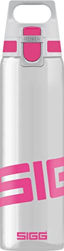 Sigg - Total Clear One Berry Sport Water Bottle - Pollutant - and BPA - Free Leakproof Bottle - Lightweight and Shatter - Proof Tritan Plastic Bottle - 17 Oz Sigg - Total Clear One Berry Sport Water Bottle - Pollutant - and BPA - Free Leakproof Bottle - Lightweight and Shatter - Proof Tritan Plastic Bottle - 17 Oz