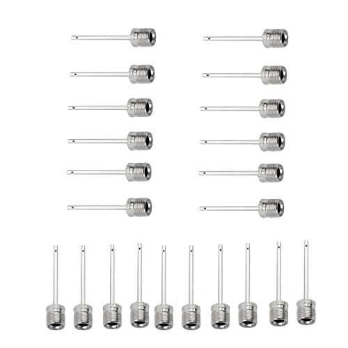 Ball Pump Inflation Needle - Stainless Steel Air Pump Needles with - Ideal for Blowing Up Football Ball Pump Inflation Needle - Stainless Steel Air Pump Needles with - Ideal for Blowing Up Football