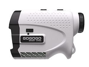 Gogogo Sport Vpro Laser Rangefinder for Golf & Hunting Range Finder Distance Measuring with High-Precision Flag Pole Locking Vibration Function Slope Mode Continuous Scan
