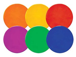Champion Sports MSPSET Poly Spot Markers for Sports