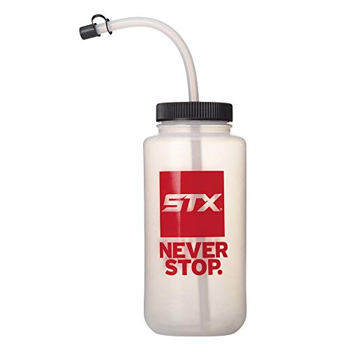 STX Easy Squeeze Long Straw Water Bottle Clear STX Easy Squeeze Long Straw Water Bottle Clear