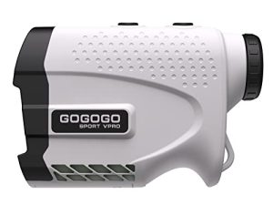 Gogogo Sport Vpro Laser Rangefinder for Golf & Hunting Range Finder Distance Measuring with High-Precision Flag Pole Locking Vibration Function Slope Mode Continuous Scan