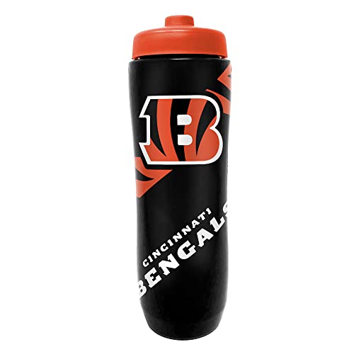 Party Animal NFL Cincinnati Bengals Squeezy Water Bottle Party Animal NFL Cincinnati Bengals Squeezy Water Bottle