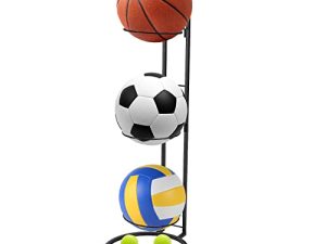 Ball Storage 3-Tier Basketball Rack