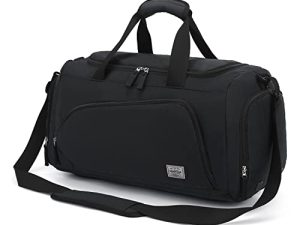 WindTook Travel Duffels Gym Bag for Men and Women 40L Weekender Dance Sport bag Overnight Bag with Shoes Compartment