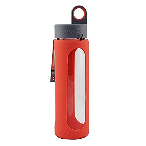 LOCK & LOCK I Shape Silicone Heat Resistant Borosilicate Glass Sports LOCK & LOCK I Shape Silicone Heat Resistant Borosilicate Glass Sports