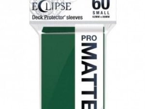 Ultra Pro - Eclipse Matte Small Sleeves 60 Count (Forest Green) - Protect All Your Gaming Cards