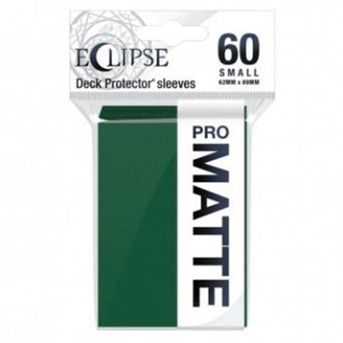 Ultra Pro - Eclipse Matte Small Sleeves 60 Count (Forest Green) - Protect All Your Gaming Cards Ultra Pro - Eclipse Matte Small Sleeves 60 Count (Forest Green) - Protect All Your Gaming Cards