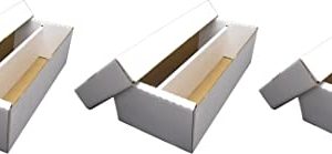 3-Pack • Shoe 1600-count Trading/Gaming Card Storage Box • Woodhaven Trading Firm Brand