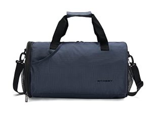 Sports Gym Bag for Men Women with Wet Pocket & Shoes Compartment
