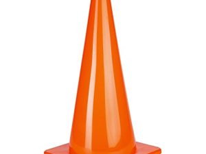 Champion Sports High Visibility Flexible Vinyl Cones - Single and Assorted Cone Sets in Multiple Heights and Colors