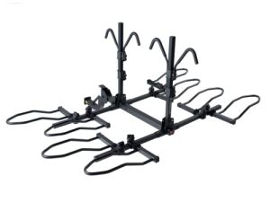 KAC K4-RT 2" Hitch Mounted Rack 4-Bike Capacity - Ratchet Version - Smart Tilting