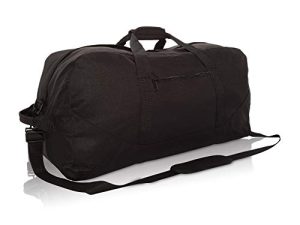 DALIX 25" Big Adventure Large Gym Sports Duffle Bag (Black Grey Navy Blue Red Camo)