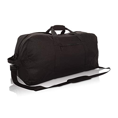 DALIX 25" Big Adventure Large Gym Sports Duffle Bag (Black Grey Navy Blue Red Camo) DALIX 25" Big Adventure Large Gym Sports Duffle Bag (Black Grey Navy Blue Red Camo)