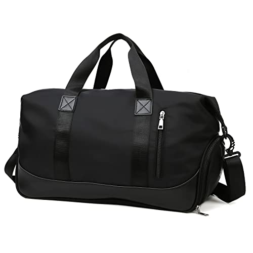 Arouselove Sports Duffel Bags for Women and Men Portable gym bag with Wet Pocket & Separate Shoes Compartment Short Travel Organizer Tote Shoulder Bag Arouselove Sports Duffel Bags for Women and Men Portable gym bag with Wet Pocket & Separate Shoes Compartment Short Travel Organizer Tote Shoulder Bag