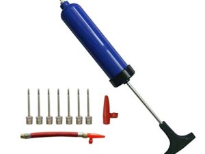 VOSAREA 9Pcs 8 Inch Ball Pump for Sports Balls Portable Air Pump for Inflatable Beach Balls Air Pump for Basket Balls for Soccer Football Volleyball Water Rugby Exercise Sports