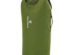 Top Load Duffle Bag - Green 34x20" - 55L - Medium Canvas Military and Army Cargo Style Carryall Duffel for Men and Woman – College Student