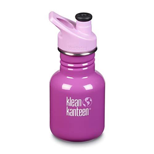 Klean Kanteen Kid Classic 12oz Bottle with Kid Sport Cap 3.0 Klean Kanteen Kid Classic 12oz Bottle with Kid Sport Cap 3.0
