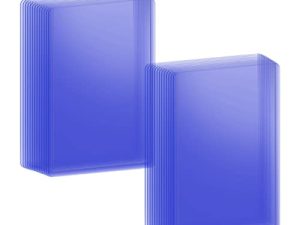 Zantrech 30 Pack 3x4 Inch Top Loaders for Cards