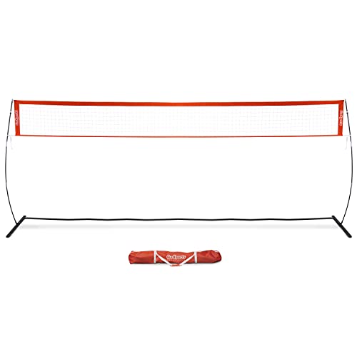 GoSports Freestanding Volleyball Training Net for Indoor Our Outdoor Use - Instant Setup and Height Adjustable - 12' or 20' Sizes GoSports Freestanding Volleyball Training Net for Indoor Our Outdoor Use - Instant Setup and Height Adjustable - 12' or 20' Sizes