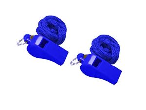 Golvery Coaches Referee Whistle with Lanyard