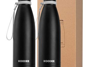 koodee 17 oz Stainless Steel Water Bottle