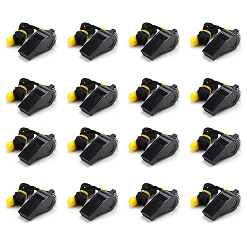 AMBITIONJUMP Plastic Whistles with Lanyard AMBITIONJUMP Plastic Whistles with Lanyard