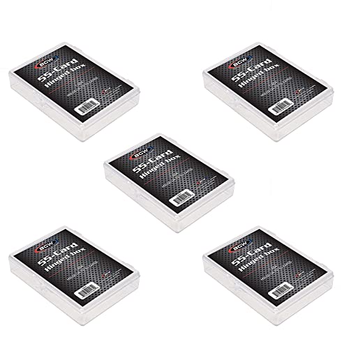 BCW Hinged 55 Card Box - 5 ct BCW Hinged 55 Card Box - 5 ct