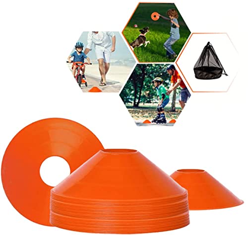 BIZBON 25 Pack Pro Disc Cones Sports Cones BIZBON 25 Pack Pro Disc Cones Sports Cones