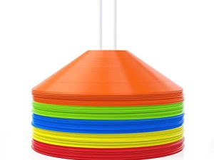 Sport Soccer Disc Cones Sets 50-Pack Agility Disc Cones Perfect for Soccer