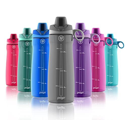 Pogo BPA-Free Plastic Water Bottle with Chug Lid Pogo BPA-Free Plastic Water Bottle with Chug Lid