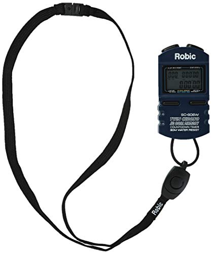 Robic Stop Watches ROBIC SC-606W 50 Memory Chrono & Countdown Robic Stop Watches ROBIC SC-606W 50 Memory Chrono & Countdown
