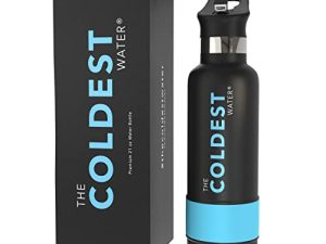 COLDEST Kids Water Bottle for School - 21 oz (Straw Lid)