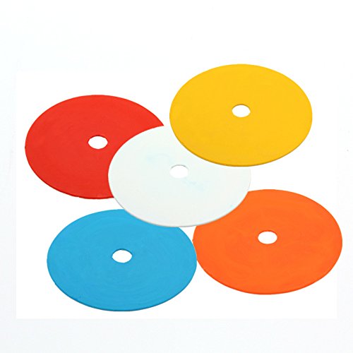 Eco Walker Flat Cones Spot Markers Soccer Basketball Sports Speed Agility Training (Set of 10) Eco Walker Flat Cones Spot Markers Soccer Basketball Sports Speed Agility Training (Set of 10)