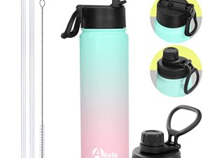 Akyta 24 oz Sports Water Bottle