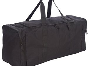 Jetstream Heavy Duty Multi Pocket Large Sports Gym Equipment 3-Pocket Travel Duffel Bag (36 Inch