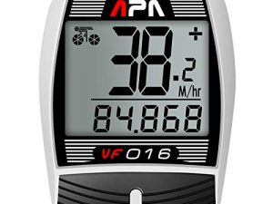 DREAM SPORT Bike Computer Bicycle Speedometer and Odometer 16-Function Wired Bike Computer Waterproof DCY016