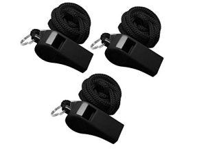 Golvery Coaches Referee Whistle with Lanyard