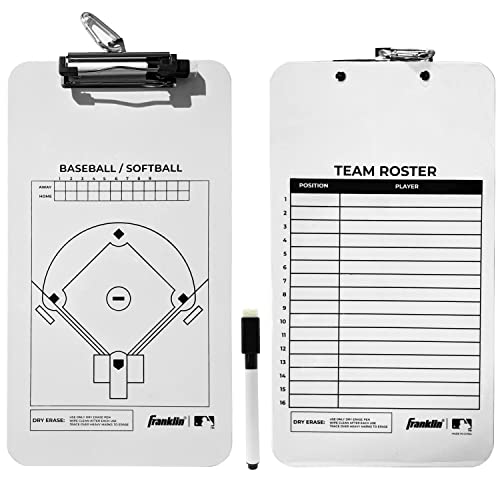 Franklin Sports MLB Coaches Clipboard Franklin Sports MLB Coaches Clipboard