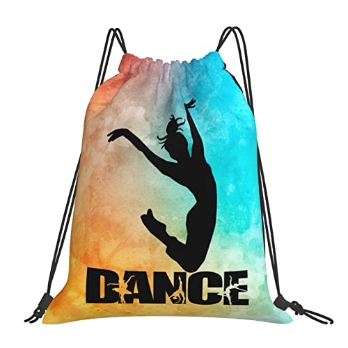 ISTYTOP Dance Drawstrings Bags Backpack Waterproof Light Durable Gym Sports Yoga Beach Sackpack For Boys Girls Unisex ISTYTOP Dance Drawstrings Bags Backpack Waterproof Light Durable Gym Sports Yoga Beach Sackpack For Boys Girls Unisex