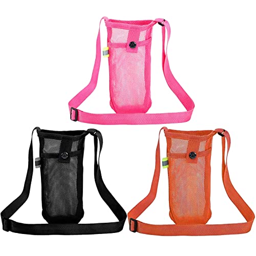 Turmaster Water Bottle Holder Mesh Water Bottle Carrier with Adjustable Shoulder Strap Lightweight Sling Water Bottle Bag Sleeve for Sports Gym Hiking Camping Walking Travelling Camping Cycling Turmaster Water Bottle Holder Mesh Water Bottle Carrier with Adjustable Shoulder Strap Lightweight Sling Water Bottle Bag Sleeve for Sports Gym Hiking Camping Walking Travelling Camping Cycling