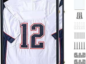 Temgee 2XL Jersey Display Frame - Jersey Frame Display Case - Jersey Shadow Box for Baseball Basketball Football Soccer Hockey Sports Shirts