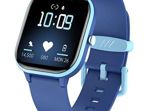 ZURURU Kids Smart Watch with 1.4" DIY Watch Face 19 Sport Modes