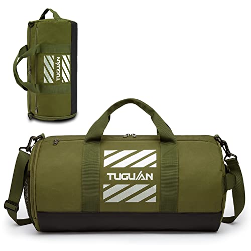 TUGUAN Gym Bags for Men Women Small Travel Duffle Bag with Wet Pocket & Shoes Compartment Overnight Weekender Duffel Bag Sports Gym Tote bag Man 45L TUGUAN Gym Bags for Men Women Small Travel Duffle Bag with Wet Pocket & Shoes Compartment Overnight Weekender Duffel Bag Sports Gym Tote bag Man 45L