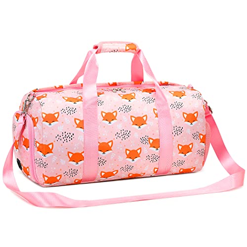 Girls Duffle Bag Kids Overnight Duffel Sport Gym Bag with Shoe Compartment Wet Pocket for Women Kids Girls Dance Bag Girls Duffle Bag Kids Overnight Duffel Sport Gym Bag with Shoe Compartment Wet Pocket for Women Kids Girls Dance Bag