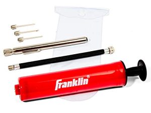 Franklin Sports Ball Pump Kit -7.5" Sports Ball Pump with Needle - Perfect for Basketballs