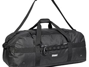 Fitdom 130L 36" Heavy Duty Extra Large Sports Gym Equipment Travel Duffel Bag W/ Adjustable Shoulder & Compression Straps. Perfect for Soccer Baseball Basketball Hockey Football & Team Coaches & More